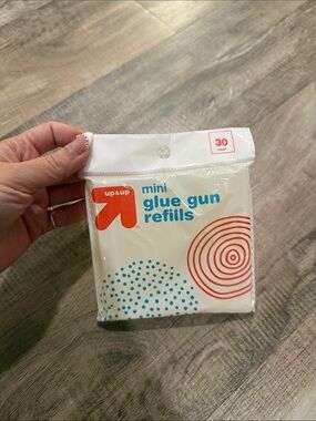 up & up Mini Glue Gun Refills, White (30 Count)